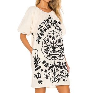 Free People Fiona Embroidered Dress